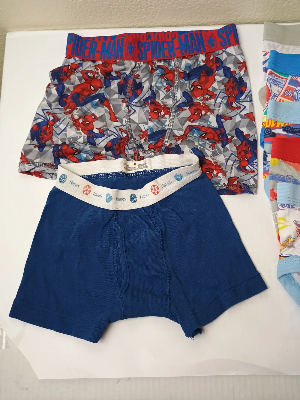 Boys Spider-Man & Assorted Character Underwear - Multicolor Pack Boys 4T Lot 7